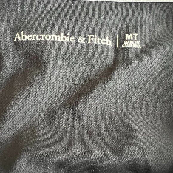 Abercrombie & Fitch Black Mini Dress with White Accents - Picture 7 of 7